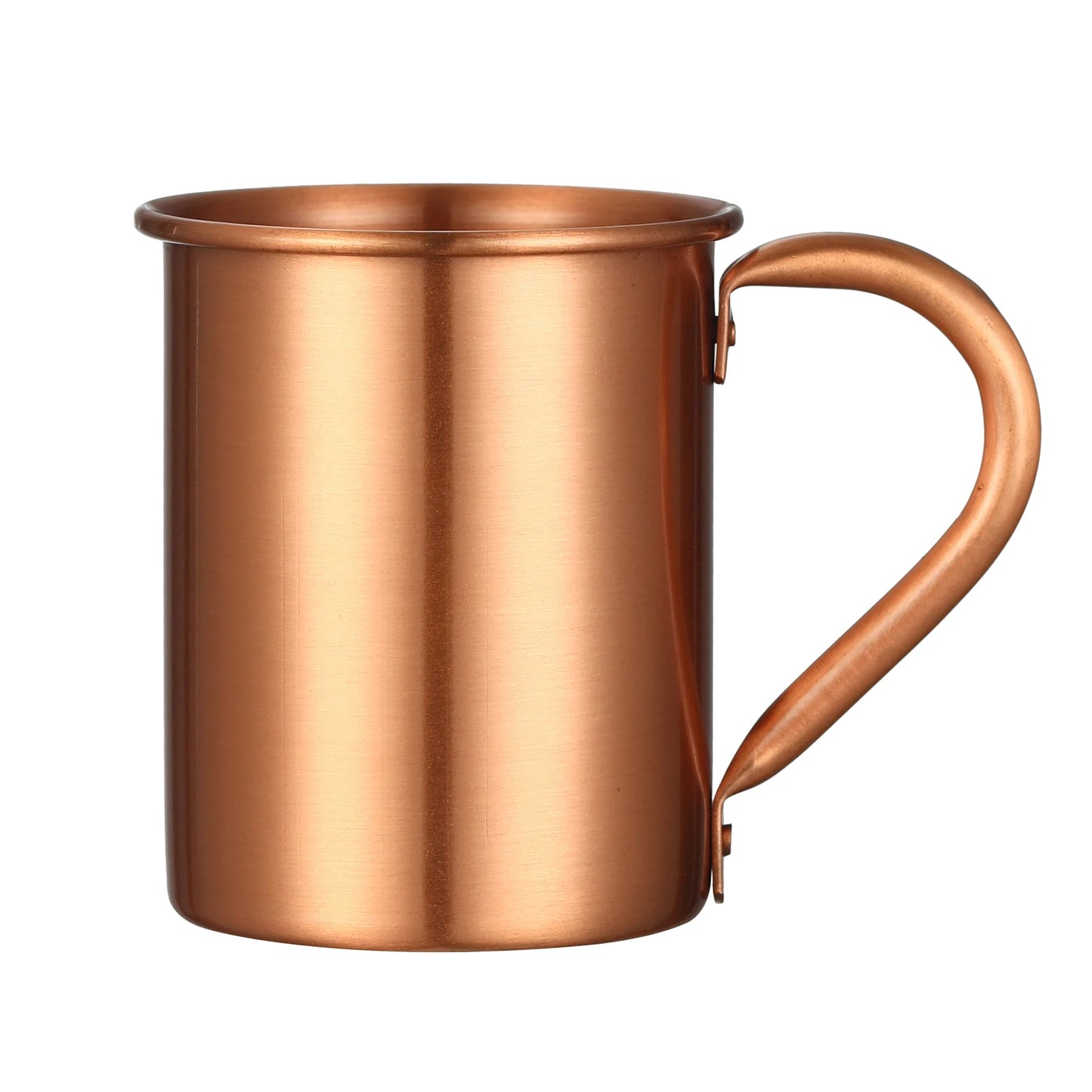 400ml 13.3oz 100% Copper Moscow Mule Mug Durable Coppery Beer Mugs Coffee Mug Milk Cup Pure Copper Cup Drinkware