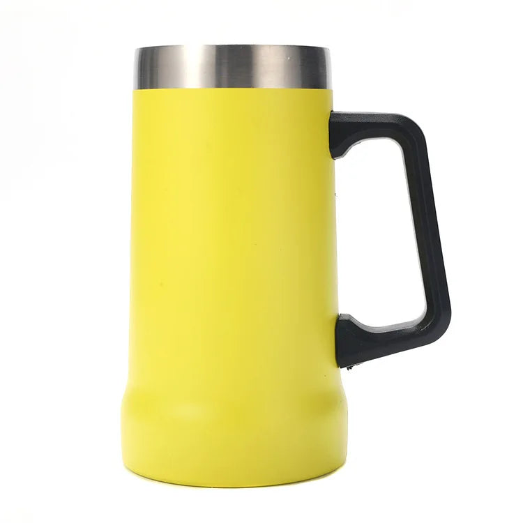 709ML Handle Similar Sta BeerCup Thermal Mug Beer Cups Stainless Steel Tubmler Thermos Water Bottle Vacuum Insulated Tumbler