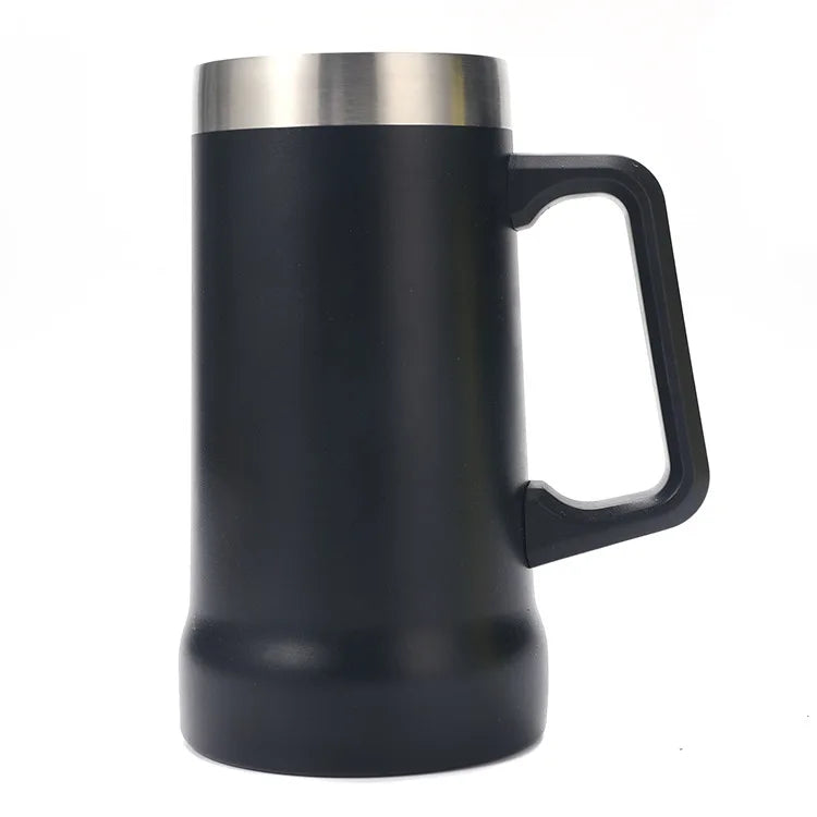 709ML Handle Similar Sta BeerCup Thermal Mug Beer Cups Stainless Steel Tubmler Thermos Water Bottle Vacuum Insulated Tumbler