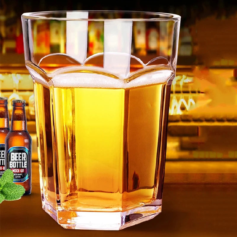 4200ML Giant Glass Cup Transparent Beer Mug Creative Large-capacity Glass Home Decoration Glass Container Birthday Gift