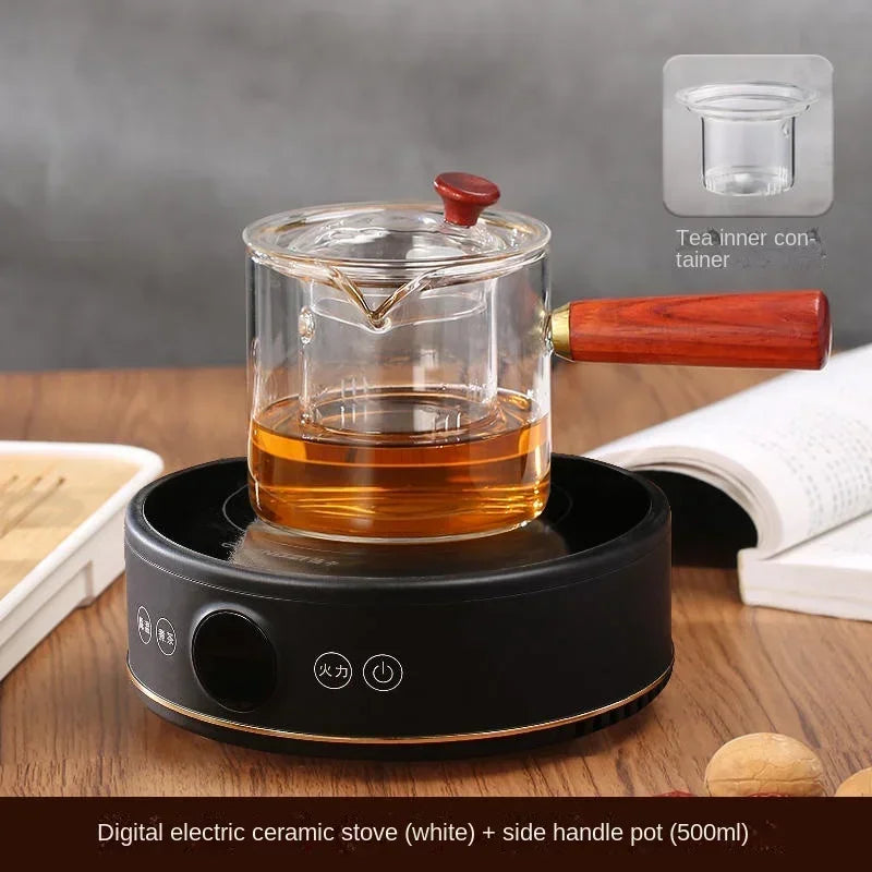220V YANGZI Electric Tea Stove/Tea Boiler,Small Tabletop New Vintage Style, Ideal for Traditional Tea Ceremony CBW