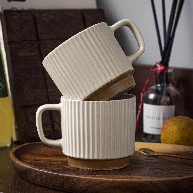 Mug universal drinking cup spoon household water cup office ceramic cup coffee cup milk cup tea cup