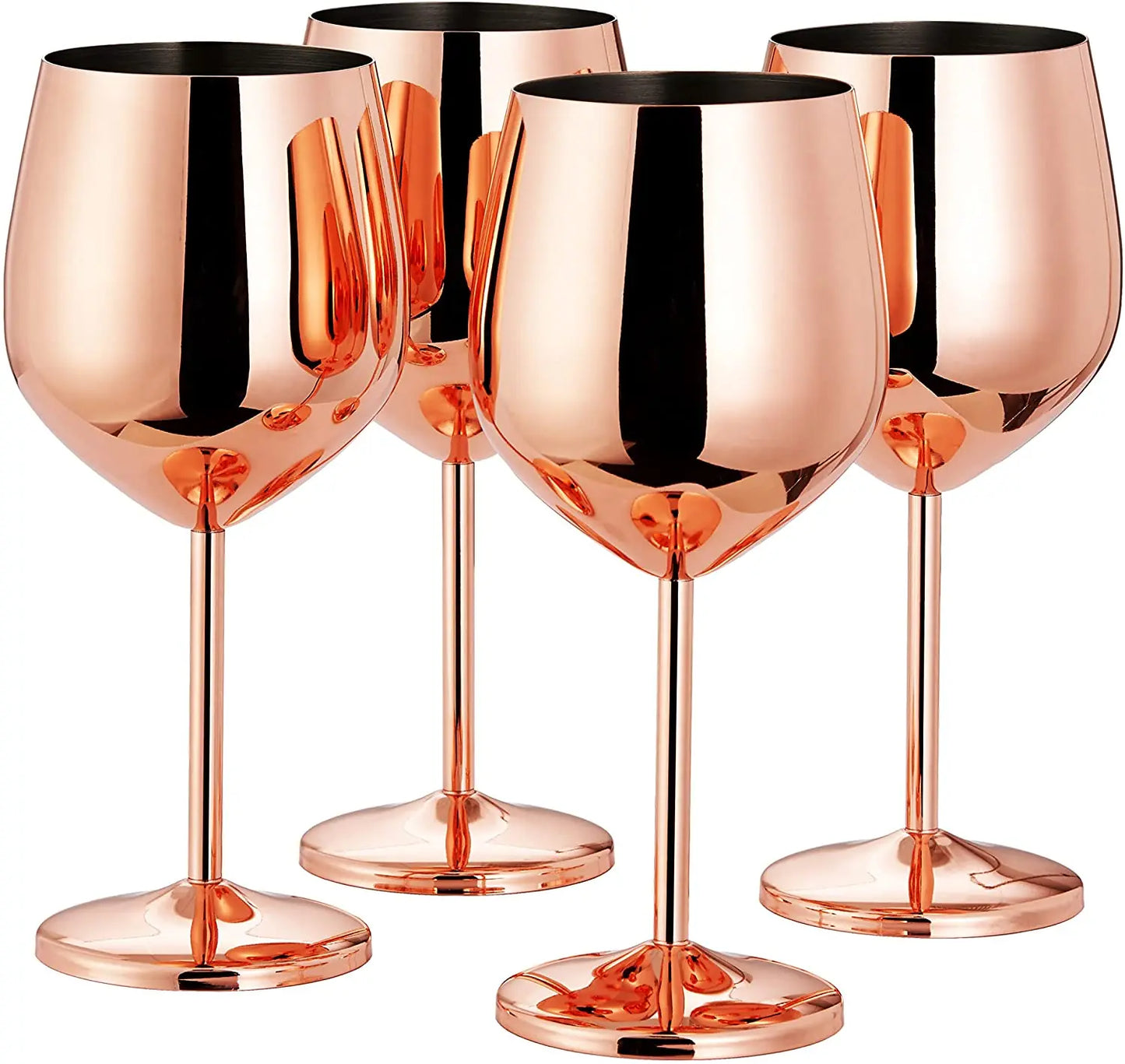 Unbreakable Wine Glasses Set Of 6 4/2 Stemmed Outdoor Wine Glasses Wedding Glasses Large Black Wine Goblets Polished Glassware