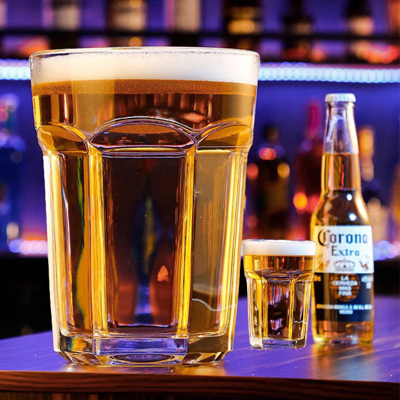 4200ML Giant Glass Cup Transparent Beer Mug Creative Large-capacity Glass Home Decoration Glass Container Birthday Gift