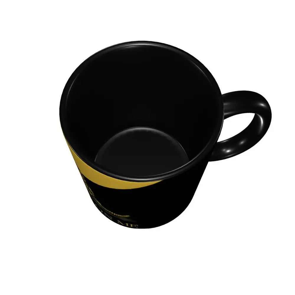 Dont Tread On Me Coffee Mug DIY Personalized Gadsden Flag Ceramic Mug Creative Present