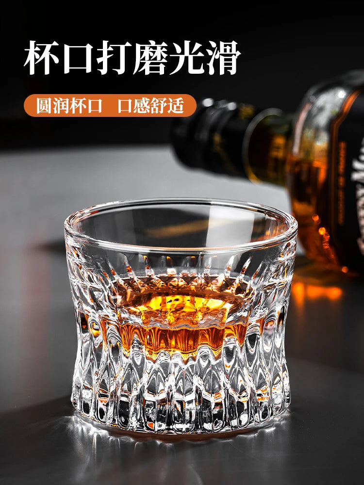 Glass, whisky, wine glass, light luxury, beer glass, household wine glass, Baijiu glass, crystal glass, foreign wine glass