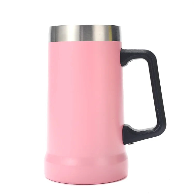709ML Handle Similar Sta BeerCup Thermal Mug Beer Cups Stainless Steel Tubmler Thermos Water Bottle Vacuum Insulated Tumbler