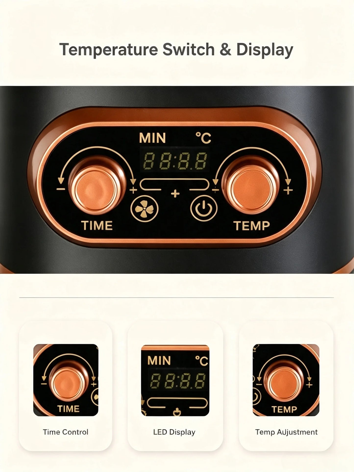 New 220V Electric Coffee Bean Roaster Baking Machine With Temperature Control And Timing Function Automatic Cooling