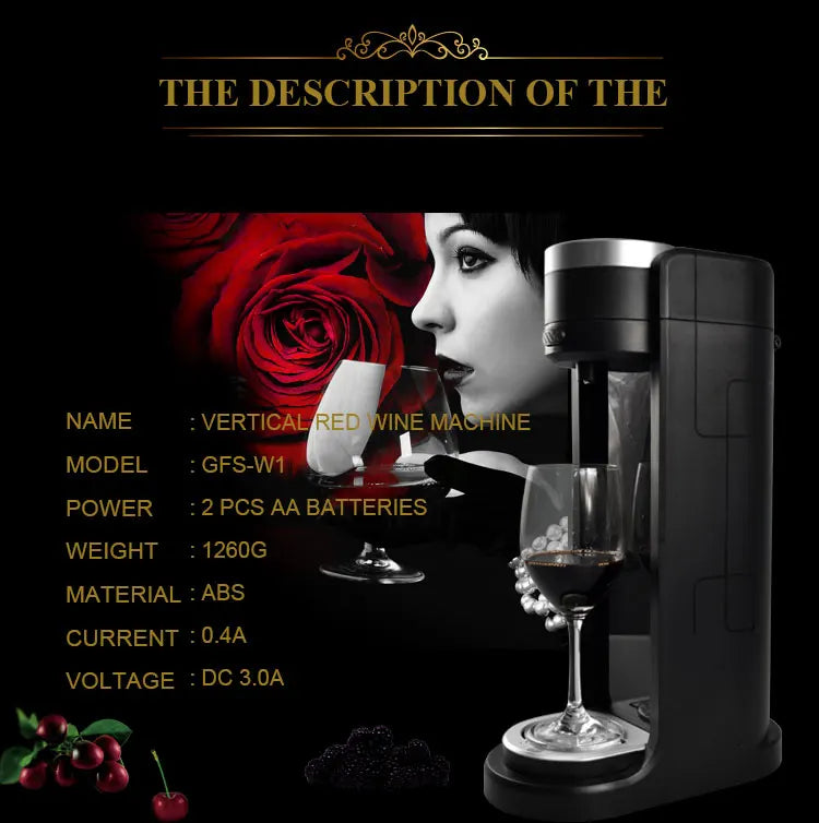 Electric Wine Decanter Best Sellers Electric Wine Aerator Dispenser