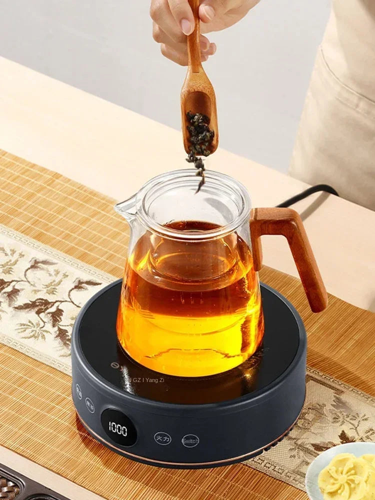 220V YANGZI Electric Tea Stove/Tea Boiler,Small Tabletop New Vintage Style, Ideal for Traditional Tea Ceremony AN