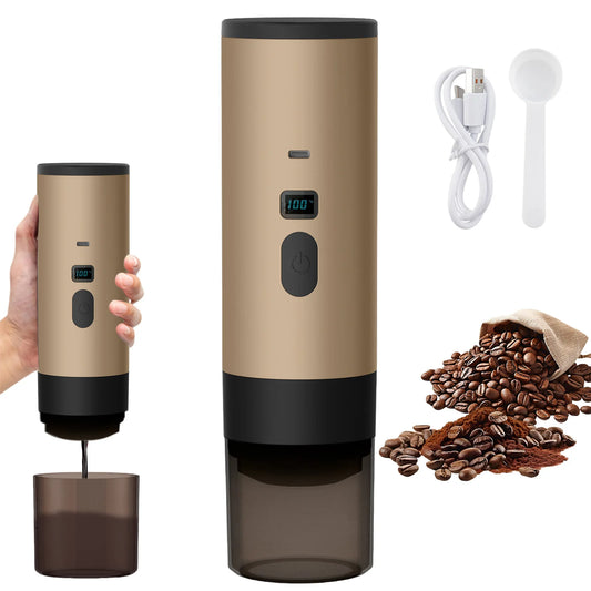 Portable 3 in 1 USB Coffee Maker 20Bar Espresso Machine Fast Heating for Travel Car Home