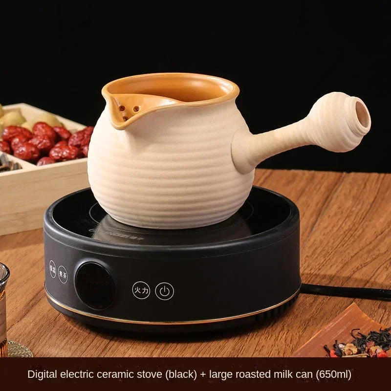 220V YANGZI Electric Tea Stove/Tea Boiler,Small Tabletop New Vintage Style, Ideal for Traditional Tea Ceremony AN