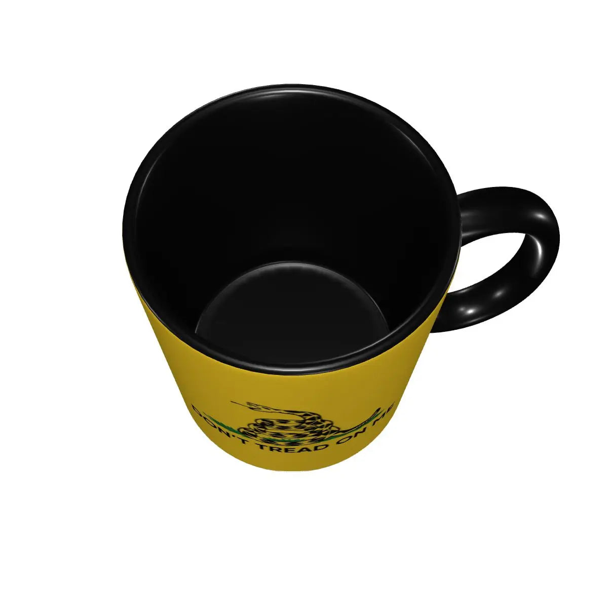 Dont Tread On Me Coffee Mug DIY Personalized Gadsden Flag Ceramic Mug Creative Present