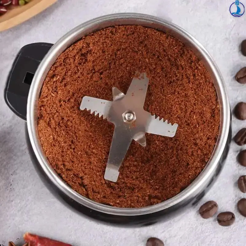 400W Electric Coffee Grinder for Beans Nuts Spices Grains Multifunctional Kitchen Grinder Machine Home Use