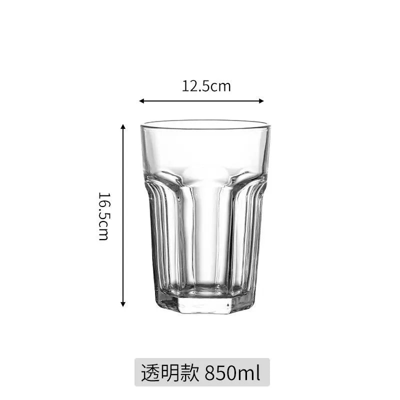 4200ML Giant Glass Cup Transparent Beer Mug Creative Large-capacity Glass Home Decoration Glass Container Birthday Gift