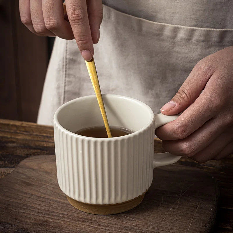 Mug universal drinking cup spoon household water cup office ceramic cup coffee cup milk cup tea cup