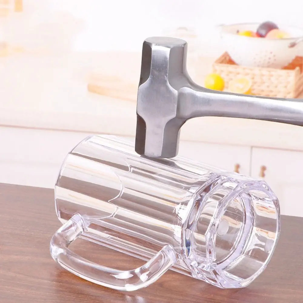 Clear Beer Mug Plastic Unbreakable Breakfast Milk Coffee Juice Water Cup Barware Drinkware for Home Party Bar KTV Beer Mug 맥주잔