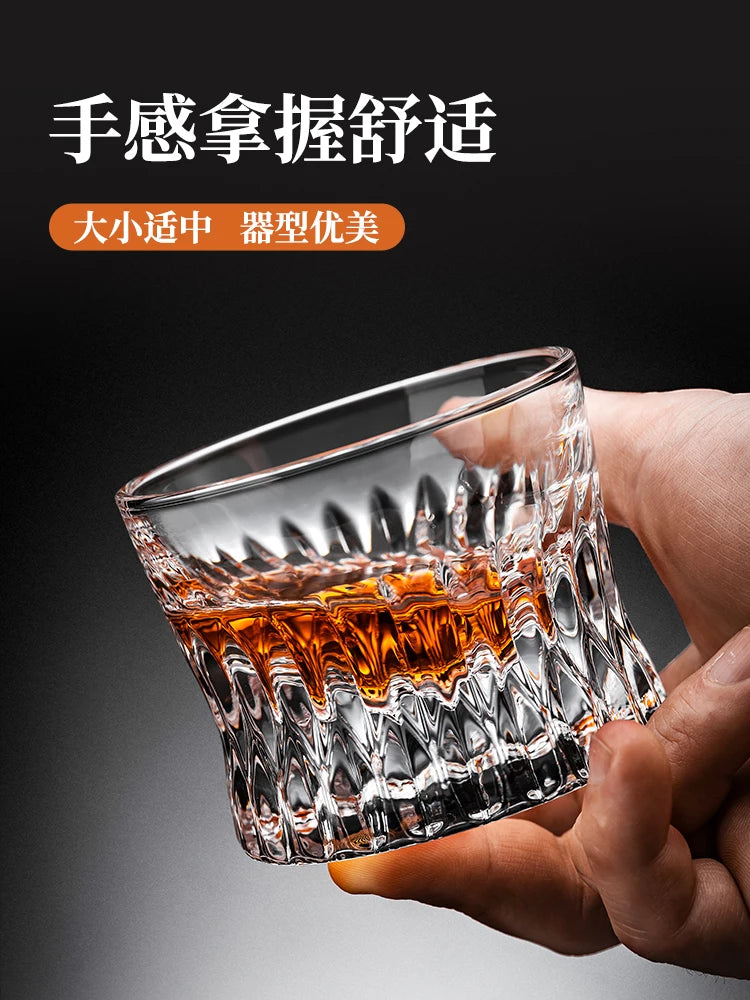 Glass, whisky, wine glass, light luxury, beer glass, household wine glass, Baijiu glass, crystal glass, foreign wine glass