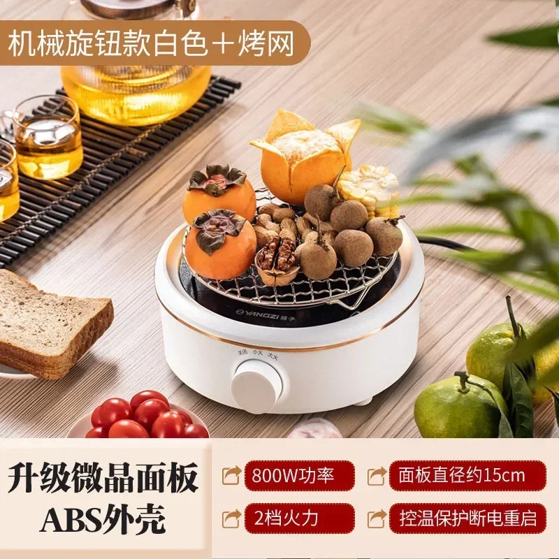 220V YANGZI Electric Tea Stove/Tea Boiler,Small Tabletop New Vintage Style, Ideal for Traditional Tea Ceremony AN