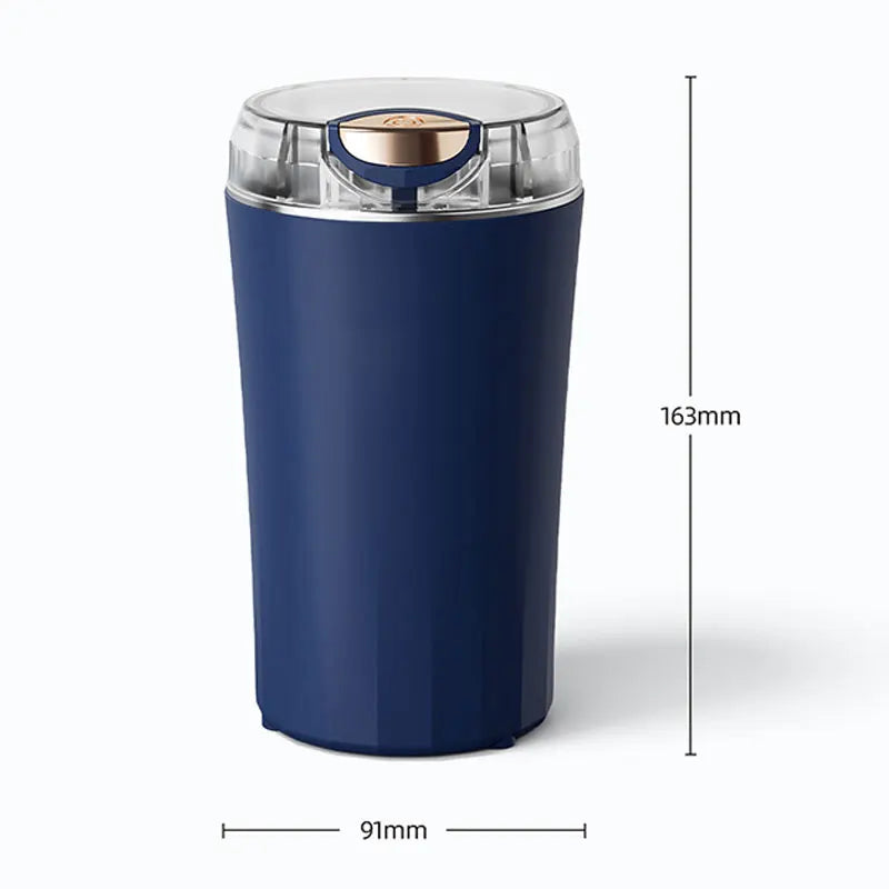 2025 New Portable Coffee Grinder Household Small Grain Grinder 8 Knife Stainless Steel Nut Bean Grain Grinding Mixer