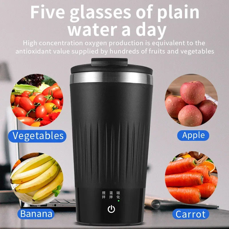400ML Automatic Self Stirring Cup Magnetic Coffee Mixing Mug USB Rechargeable Waterproof Smart Drinking Cups Gift Recommend