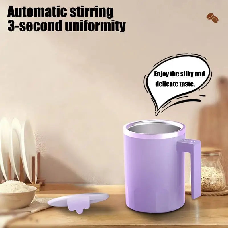Mixer Coffee Cup Electric Auto Mixing Tool For Milk Coffee Efficient Rotating Drink Maker Portable Stir Tool For Gym Travel
