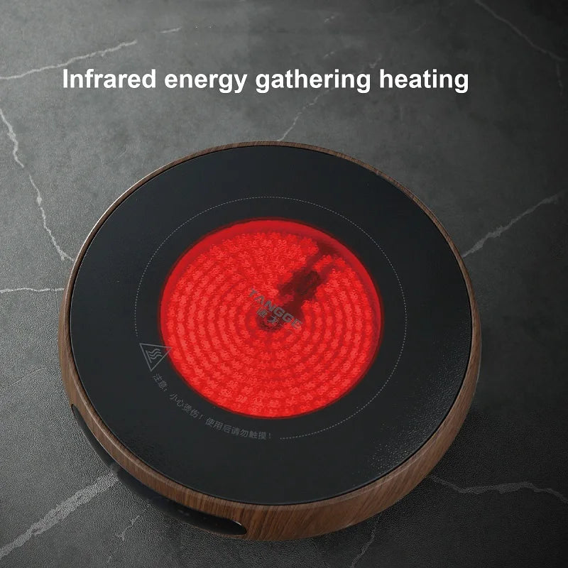 1500W Electric Ceramic Stove Smart Tea Stove Boiling Water Heater 8 Gear Heating Stove Office Timing Tea Maker Auto Keep Warm