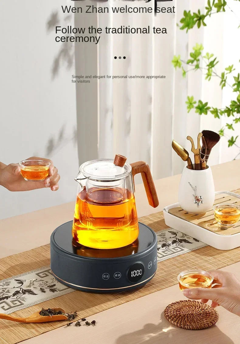 220V YANGZI Electric Tea Stove/Tea Boiler,Small Tabletop New Vintage Style, Ideal for Traditional Tea Ceremony AN